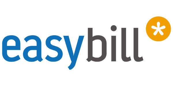 Easybill Logo auf weißem Untergrund
