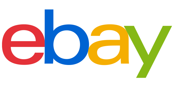 Buntes eBay Logo mit roten, blauen, gelben und grünen Buchstaben