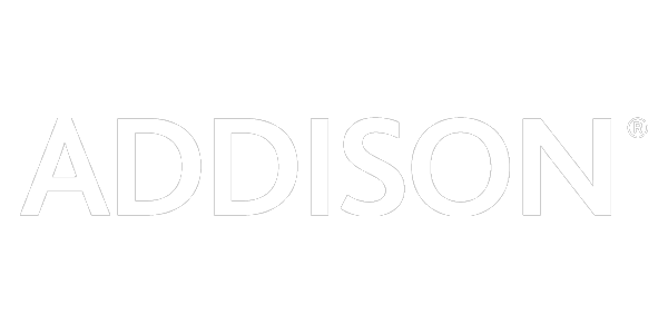 Addison Logo auf weißem Untergrund