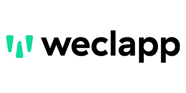 Logo weclapp, Partner der FIBUdata