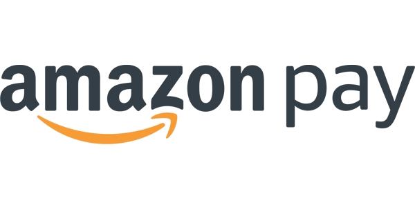 Amazon Pay Logo auf weißem Untergrund
