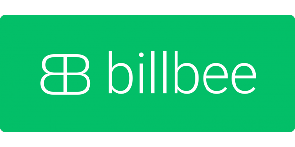 Billbee Logo auf grünem Untergrund