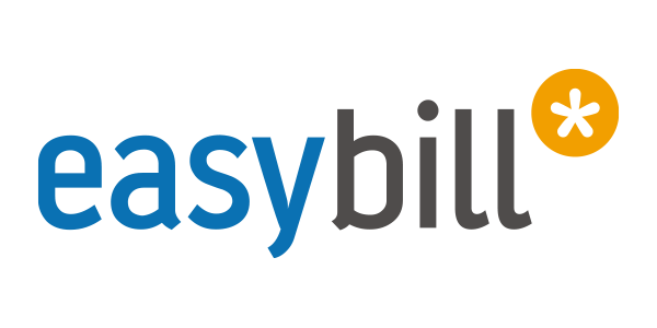 Easybill Logo auf weißem Untergrund