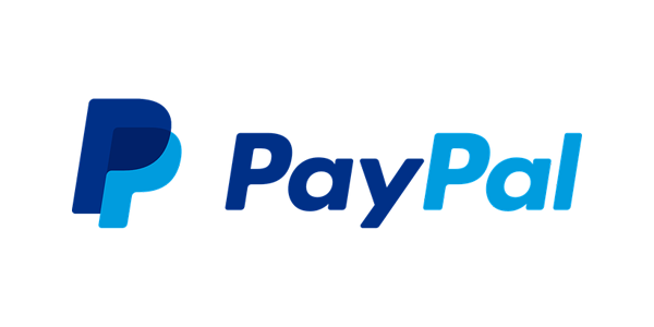 PayPal Logo auf weißem Hintergrund