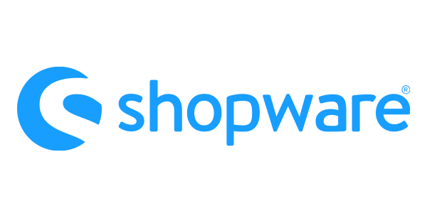 Shopware Logo auf weißem Untergrund