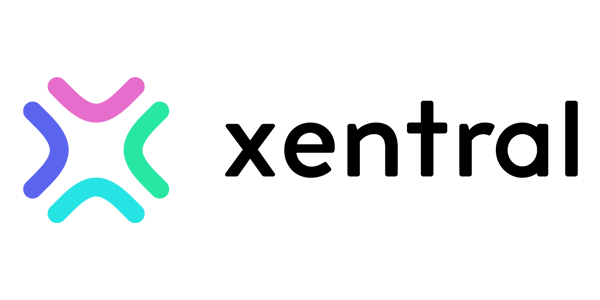 Xentral Logo auf weißem Untergrund