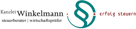Kanzlei Winkelmann Logo auf weißem Untergrund mit Verlinkung auf Kanzleiwebsite
